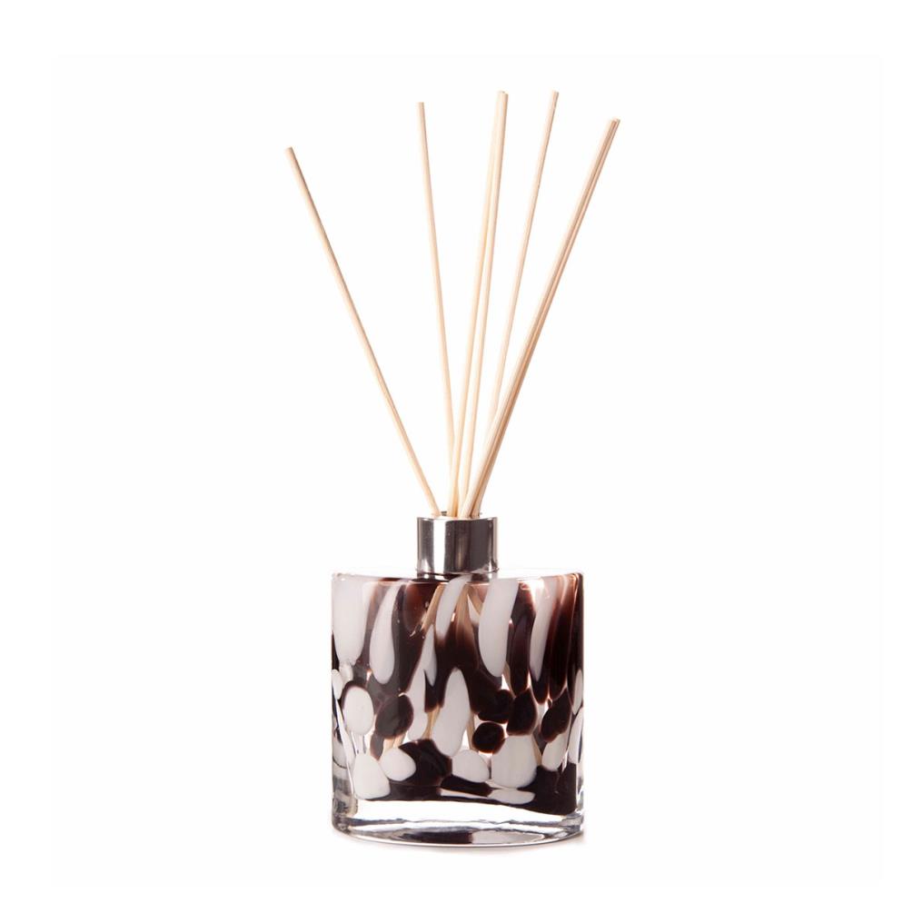 Amelia Art Glass Black & White Ellipse Reed Diffuser £16.19